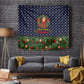 Rosa Parks Christmas Tapestry Freedom Bus Wreath Vintage Festive Holiday