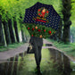 Rosa Parks Christmas Umbrella Freedom Bus Wreath Vintage Festive Holiday