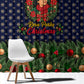 Rosa Parks Christmas Window Curtain Freedom Bus Wreath Vintage Festive Holiday