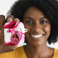 Black Cowgirl Breast Cancer Awareness AirPods Case Western Pink Ribbon Butterfly Rose - In October We Wear Pink