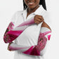 Black Cowgirl Breast Cancer Awareness Arm Sleeves Western Pink Ribbon Butterfly Rose - In October We Wear Pink