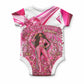 Black Cowgirl Breast Cancer Awareness Baby Onesie Western Pink Ribbon Butterfly Rose - In October We Wear Pink