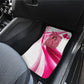 Black Cowgirl Breast Cancer Awareness Car Mats Western Pink Ribbon Butterfly Rose - In October We Wear Pink