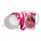 Black Cowgirl Breast Cancer Awareness Ceramic Mug Western Pink Ribbon Butterfly Rose - In October We Wear Pink