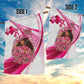 Black Cowgirl Breast Cancer Awareness Garden Flag Western Pink Ribbon Butterfly Rose - In October We Wear Pink