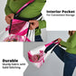 Black Cowgirl Breast Cancer Awareness Grocery Bag Western Pink Ribbon Butterfly Rose - In October We Wear Pink