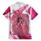 Black Cowgirl Breast Cancer Awareness Hawaiian Shirt Western Pink Ribbon Butterfly Rose - In October We Wear Pink