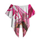 Black Cowgirl Breast Cancer Awareness Off Shoulder Wrap Waist Top Western Pink Ribbon Butterfly Rose - In October We Wear Pink