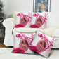 Black Cowgirl Breast Cancer Awareness Pillow Cover Western Pink Ribbon Butterfly Rose - In October We Wear Pink