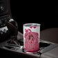 Black Cowgirl Breast Cancer Awareness Tumbler Cup Western Pink Ribbon Butterfly Rose - In October We Wear Pink