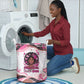 African American Breast Cancer Awareness Queen Laundry Basket Pink Ribbon Floral Butterfly Boxing Gloves Warrior Art