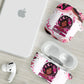 African American Breast Cancer Awareness Queen AirPods Case Pink Ribbon Floral Butterfly Boxing Gloves Warrior Art