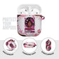 African American Breast Cancer Awareness Queen AirPods Case Pink Ribbon Floral Butterfly Boxing Gloves Warrior Art