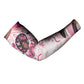 African American Breast Cancer Awareness Queen Arm Sleeves Pink Ribbon Floral Butterfly Boxing Gloves Warrior Art