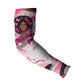 African American Breast Cancer Awareness Queen Arm Sleeves Pink Ribbon Floral Butterfly Boxing Gloves Warrior Art