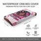 African American Breast Cancer Awareness Queen Baby Bed Cover Pink Ribbon Floral Butterfly Boxing Gloves Warrior Art