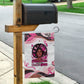 African American Breast Cancer Awareness Queen Garden Flag Pink Ribbon Floral Butterfly Boxing Gloves Warrior Art