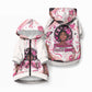 African American Breast Cancer Awareness Queen Pet Hoodie Pink Ribbon Floral Butterfly Boxing Gloves Warrior Art