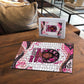 African American Breast Cancer Awareness Queen Puzzle Pink Ribbon Floral Butterfly Boxing Gloves Warrior Art