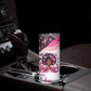 African American Breast Cancer Awareness Queen Skinny Tumbler Pink Ribbon Floral Butterfly Boxing Gloves Warrior Art