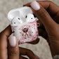African American Breast Cancer Warrior Black Queen AirPods Case Floral Pink Ribbon Watercolor Butterfly Hope Art