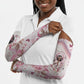 African American Breast Cancer Warrior Black Queen Arm Sleeves Floral Pink Ribbon Watercolor Butterfly Hope Art