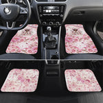 African American Breast Cancer Warrior Black Queen Car Mats Floral Pink Ribbon Watercolor Butterfly Hope Art