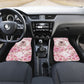 African American Breast Cancer Warrior Black Queen Car Mats Floral Pink Ribbon Watercolor Butterfly Hope Art