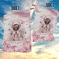 African American Breast Cancer Warrior Black Queen Garden Flag Floral Pink Ribbon Watercolor Butterfly Hope Art
