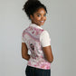 African American Breast Cancer Warrior Black Queen Women Polo Shirt Floral Pink Ribbon Watercolor Butterfly Hope Art