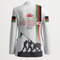 Malawi Independence Day Blazer Patriotic Flag Design Soldier Silhouette