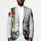 Malawi Independence Day Blazer Patriotic Flag Design Soldier Silhouette
