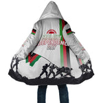 Malawi Independence Day Cloak Patriotic Flag Design Soldier Silhouette