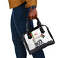 Malawi Independence Day Shoulder Handbag Patriotic Flag Design Soldier Silhouette