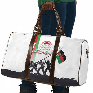 Malawi Independence Day Travel Bag Patriotic Flag Design Soldier Silhouette
