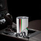 Malawi Independence Day Tumbler Cup Patriotic Flag Design Soldier Silhouette