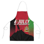 Malawi Independence Day 6 July Apron Malawian Flag Grunge Soldier