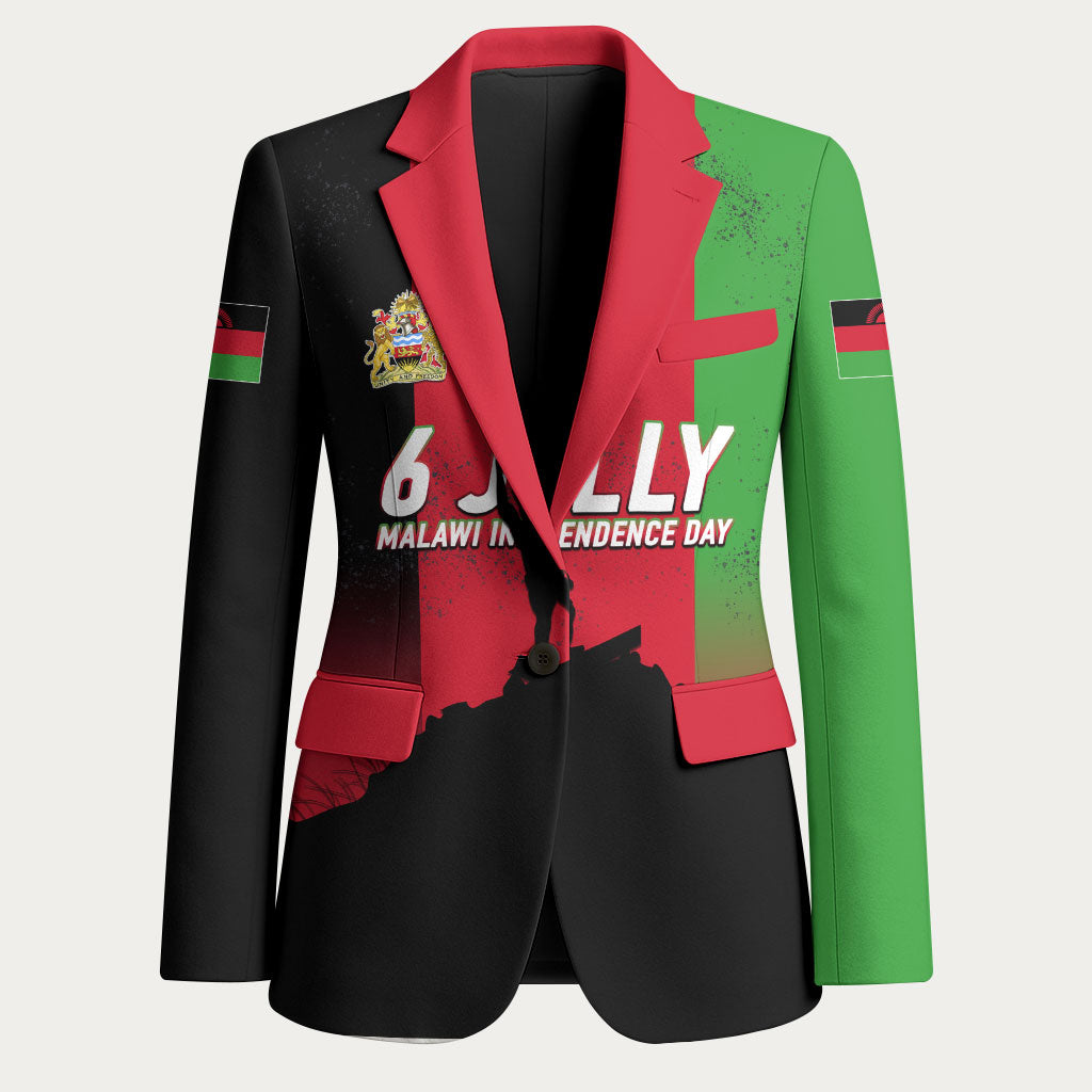Malawi Independence Day 6 July Blazer Malawian Flag Grunge Soldier