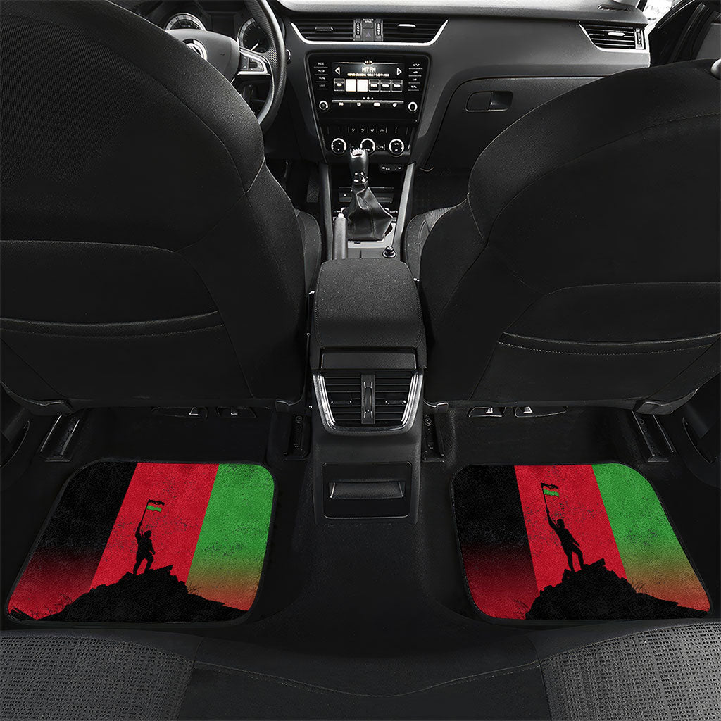 Malawi Independence Day 6 July Car Mats Malawian Flag Grunge Soldier