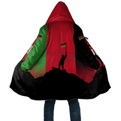 Malawi Independence Day 6 July Cloak Malawian Flag Grunge Soldier