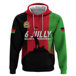 Malawi Independence Day 6 July Hoodie Malawian Flag Grunge Soldier