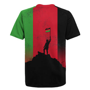 Malawi Independence Day 6 July Rugby Jersey Malawian Flag Grunge Soldier