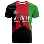 Malawi Independence Day 6 July T shirt Malawian Flag Grunge Soldier