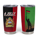 Malawi Independence Day 6 July Tumbler Cup Malawian Flag Grunge Soldier