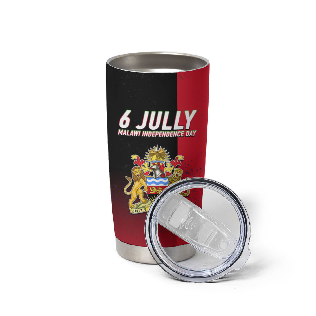 Malawi Independence Day 6 July Tumbler Cup Malawian Flag Grunge Soldier