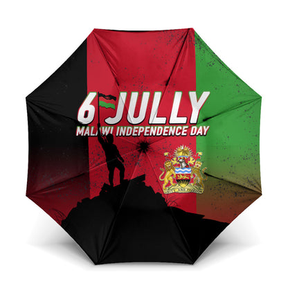 Malawi Independence Day 6 July Umbrella Malawian Flag Grunge Soldier