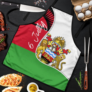 Malawi Independence Day 6 July Apron Malawian Coat Of Arms Flag Ribbon