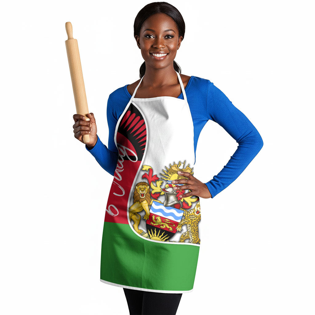 Malawi Independence Day 6 July Apron Malawian Coat Of Arms Flag Ribbon