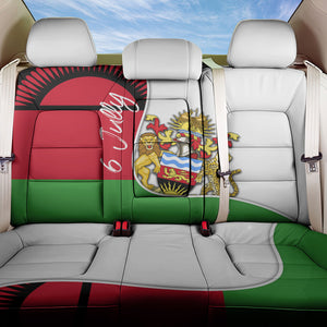 Malawi Independence Day 6 July Back Car Seat Cover Malawian Coat Of Arms Flag Ribbon
