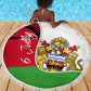Malawi Independence Day 6 July Beach Blanket Malawian Coat Of Arms Flag Ribbon